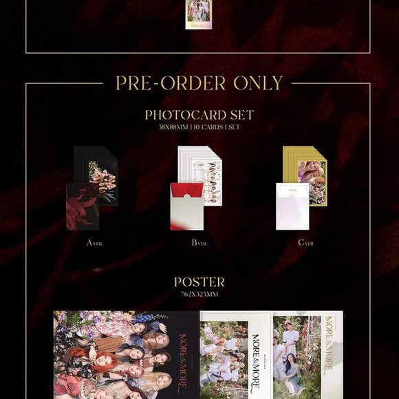 K POP TWICE - More & More (9th Mini album) CD+Photobook+Photocard+Free Gift - Picture 5 of 5